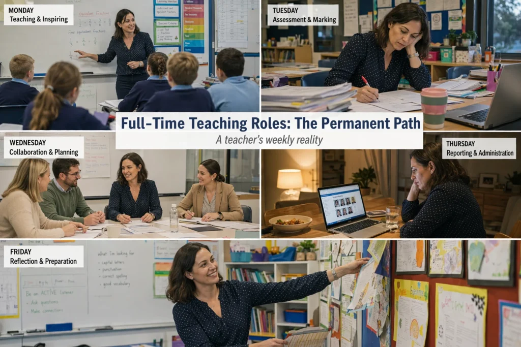 Full-Time Teaching Roles: The Permanent Path